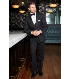 Our Most Popular Black Tuxedo Rental $188.95. An arrangement by The Flower Box Florist.