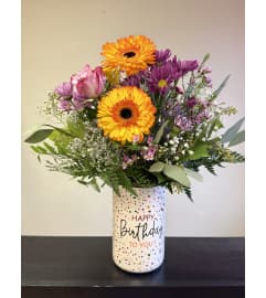 Best Seller Birthday Wishes. An arrangement by Kelly Ann's Floral. Best Seller Birthday Wishes. An arrangement by Kelly Ann's Floral.