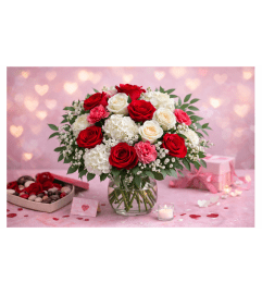 Sweetheart Classic. An arrangement by Langdon Florist of Tribeca. Sweetheart Classic. An arrangement by Langdon Florist of Tribeca.