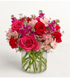 Floral Fantasy. An arrangement by Garden Florist. Floral Fantasy. An arrangement by Garden Florist.