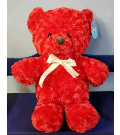 Cuddly Red Bear-20 inch. An arrangement by Cupid's Petals.