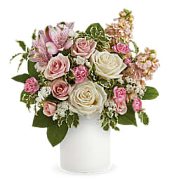 Blush Harmony Bouquet. An arrangement by Flore's Shop.