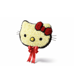Hello Kitty. An arrangement by Cielo's Floral Designs. Hello Kitty. An arrangement by Cielo's Floral Designs.