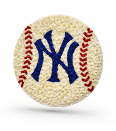 Forever a Yankee Fan. An arrangement by Cielo's Floral Designs.