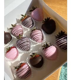 Pink and Brown Berries. An arrangement by Bee Flowers. Pink and Brown Berries. An arrangement by Bee Flowers.