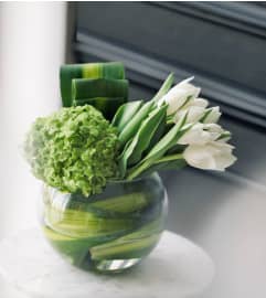 Tulips Treasure. An arrangement by Flowers and Beyond. Tulips Treasure. An arrangement by Flowers and Beyond.