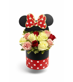 Minnie Mouse. An arrangement by Cielo's Floral Designs. Minnie Mouse. An arrangement by Cielo's Floral Designs.