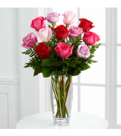 Captivating Color. An arrangement by Palmetto Gardens Florist.