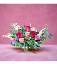 Pink Valentine. An arrangement by Vanessa's Flower Shop. Pink Valentine. An arrangement by Vanessa's Flower Shop.