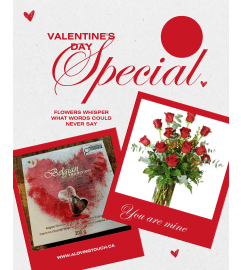 Sweethearts Special. An arrangement by A Loving Touch Florist. Sweethearts Special. An arrangement by A Loving Touch Florist.