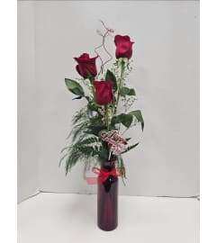 Crimson Kiss Delight. An arrangement by Balloon Bouquets Plus. Crimson Kiss Delight. An arrangement by Balloon Bouquets Plus.