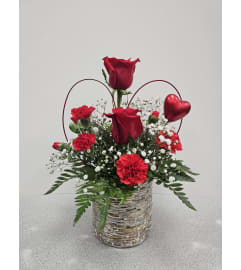 Forever Love Blooms. An arrangement by Balloon Bouquets Plus. Forever Love Blooms. An arrangement by Balloon Bouquets Plus.