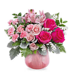 TEL Pretty In Petal. An arrangement by Pierson's Flower Shop and Greenhouses. TEL Pretty In Petal. An arrangement by Pierson's Flower Shop and Greenhouses.