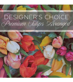 Tulips. An arrangement by The Greenhouse Florist. Tulips. An arrangement by The Greenhouse Florist.