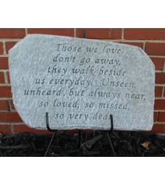 Stepping Stone - Those We Love. An arrangement by Tom Rodgers Flowers.