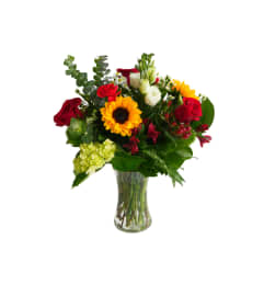 heart skip mixed. An arrangement by Delray Beach Flower Market.