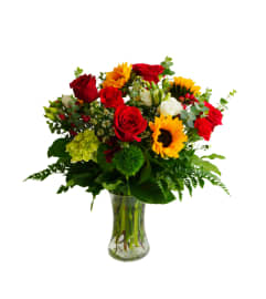 heart skip mixed. An arrangement by Delray Beach Flower Market.