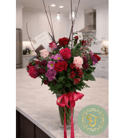 The Rose Garden – Curated Story Card Collection. An arrangement by Anderson Flowers.