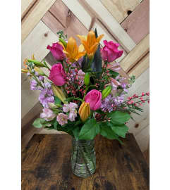 Lilies and Love Dreams. An arrangement by Consider the Lilies.