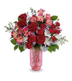 Teleflora's Gorgeous Gem Bouquet. An arrangement by Michael's Flowers.