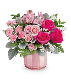 Blushing Gem Bouquet. An arrangement by Flowers and Beyond. Blushing Gem Bouquet. An arrangement by Flowers and Beyond.