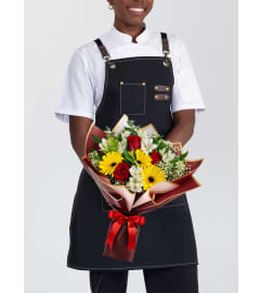 Make a wish Hand-Tied Bouquet. An arrangement by Flowers and Beyond.