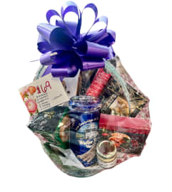 Sweet and Savory Snack Basket Medium. An arrangement by Bouquets N Things.