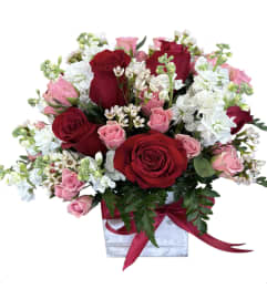 Lovely Bliss. An arrangement by Azi Flowers.