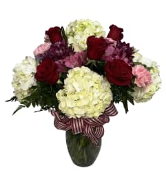 C Valentine Special C. An arrangement by Gonsalves-Fasso Flowers.