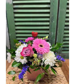 Valentine Petal Whispers. An arrangement by Forest Florist. Valentine Petal Whispers. An arrangement by Forest Florist.