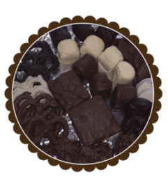 Neumeister's Assorted Chocolates (1/2lb). An arrangement by Norton's Flowers and Gifts.