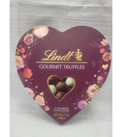 LINDT HEART CHOCOLATES. An arrangement by Bee Flowers.