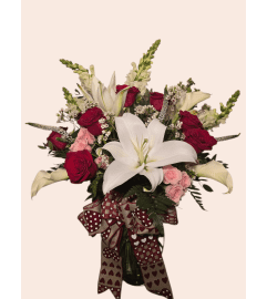 Be Mine Forever. An arrangement by Passiflora Creations LLC.