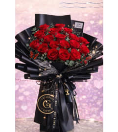 Valentines Bouquet Special. An arrangement by Geni's Florist and Gifts.