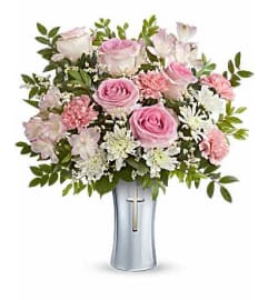 Loving Whisper Bouquet. An arrangement by Flowers By Fiore.