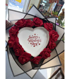 Burn and Bloom Bouquet. An arrangement by Bee Flowers.