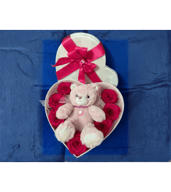 Pink Passion Treasure. An arrangement by Sweet Blossoms.