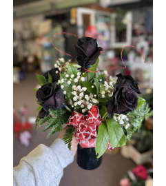 Black Beauty. An arrangement by Preston Floral + Gift.