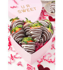 Chocolate Covered Strawberries. An arrangement by Jodi's Country Corner and Florist.
