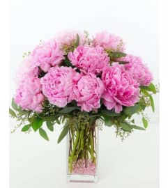 Timeless Peony. An arrangement by Aventura Glamour Flowers.