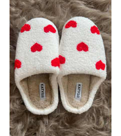 I Heart You Slippers. An arrangement by Prosper Blooms.
