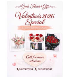 Valentine's Special. An arrangement by Geni's Florist and Gifts.