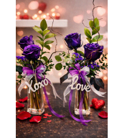 Purple Prince. An arrangement by Donato's Floral.