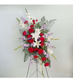 Kindest Heart Spray by The Poppy Studio. An arrangement by Orange County Florist.