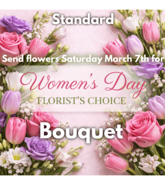 Women's Day Bouquet. An arrangement by Brooklin Floral and Garden Shoppe Inc..