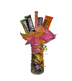 Crushing Candy Bouquet. An arrangement by Bayfield Blooms.