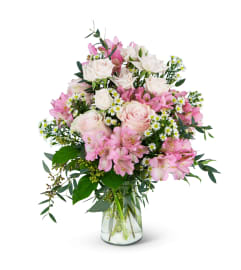 Beautiful Pink Meadows. An arrangement by Deer Valley Florist and Flower Delivery.