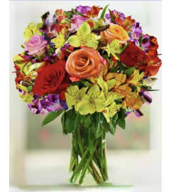 Birthday Indulgence Special. An arrangement by Geni's Florist and Gifts.