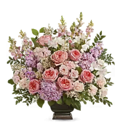 Teleflora's Feeling Loved Bouquet. An arrangement by Marivel's Florist and Gifts.