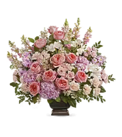 Teleflora's Feeling Loved Bouquet. An arrangement by Marivel's Florist and Gifts.